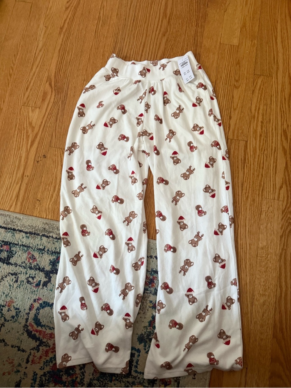 Hollister Holiday Teddy Pajama Pants